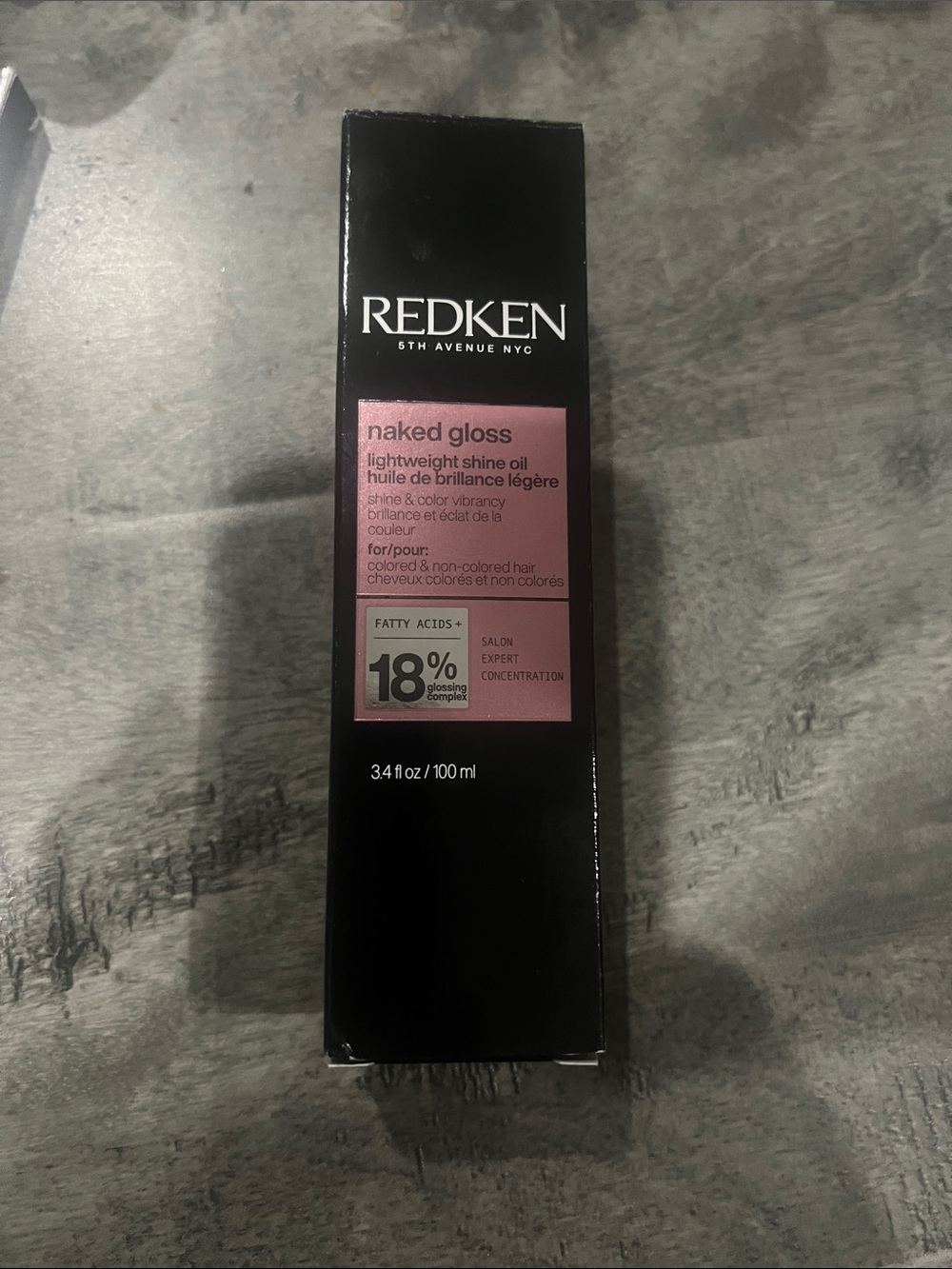 Redken Naked Gloss Lightweight Shine Oil - Pink Label